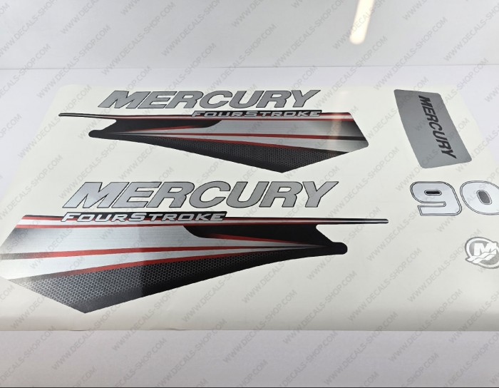 Mercury 90HP Four Stroke 2013-2017 Outboard Decal Kit